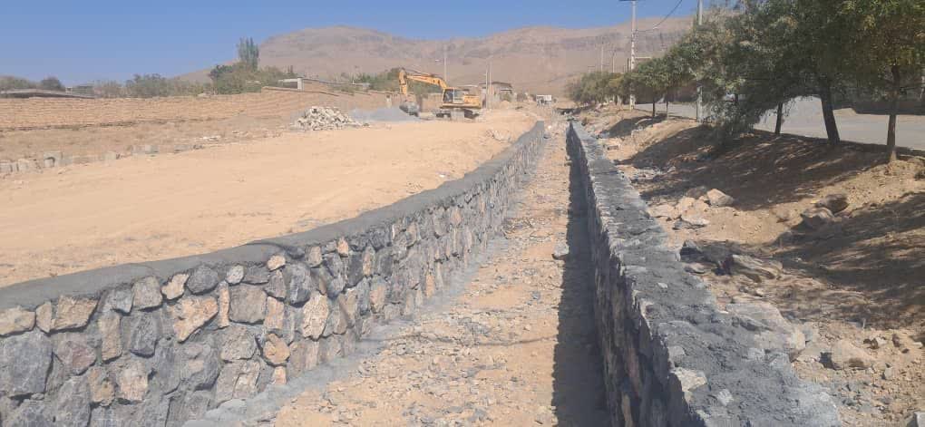 افتتاح دیوار ساحلی در خوانسار