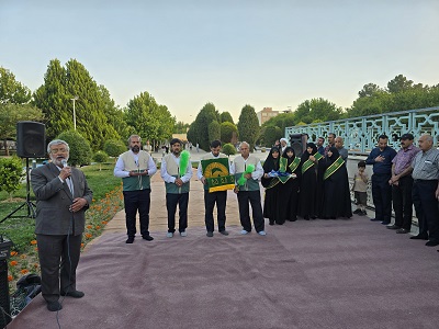 جشن میلاد امام رضا (ع)  با حضور مدیر عامل شرکت آب منطقه ای اصفهان برگزار شد