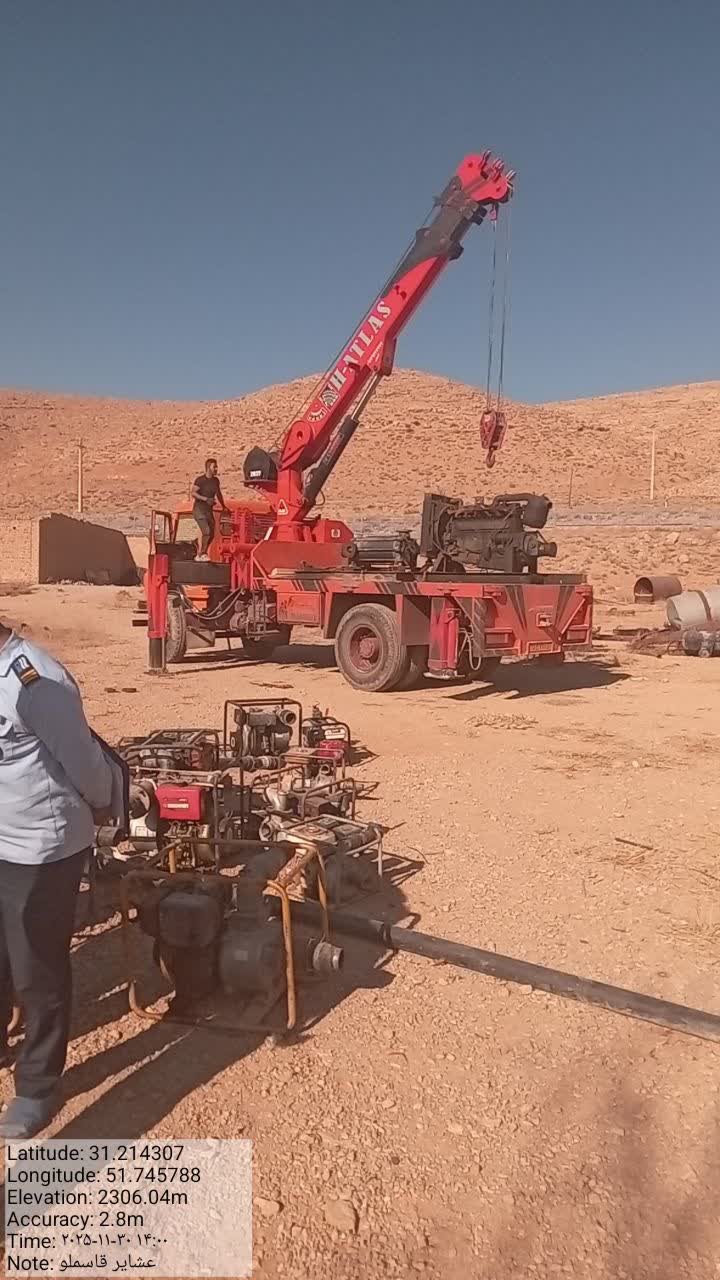 اجرای حکم جمع‌آوری پمپاژ غیرمجاز از رودخانه ماربر در سمیرم