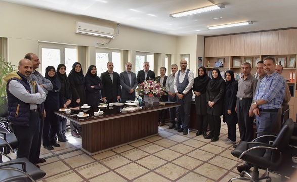 با حضور مدیر عامل تقدیر از معاونت برنامه ریزی شرکت آب منطقه ای اصفهان انجام شد